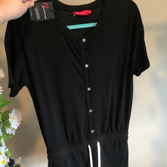 n:Philanthropy | NWT Black Casual Romper Size Small - Picture 6 of 9